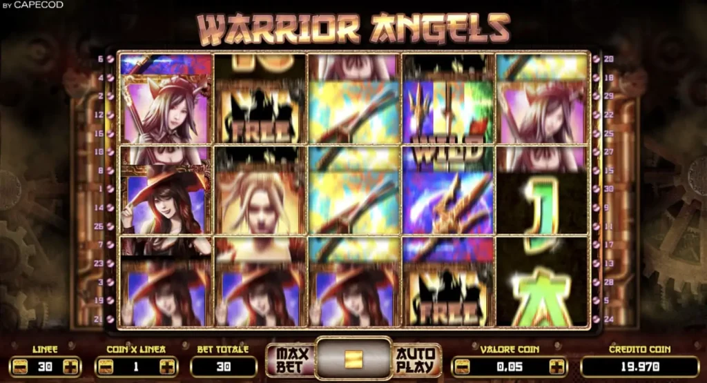 AvaBet онлайн казино предлагает захватывающий слот Warrior Angels для игроков